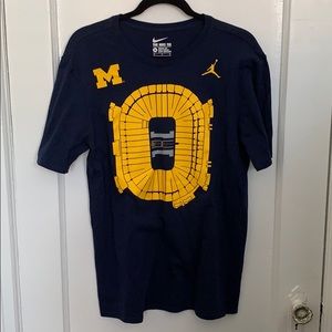Nike Michigan Wolverines Tee Shirt